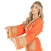 Exclusieve Caftan Levi  Orange