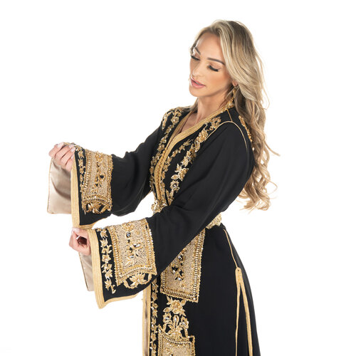Exclusieve Caftan Levi Black Exclusieve Caftan Levi Black