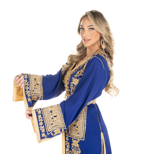 Exclusieve Caftan Levi Royal Blue Exclusieve Caftan Levi Royal Blue