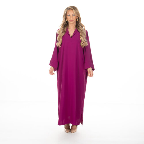 Abaya Sina Magenta