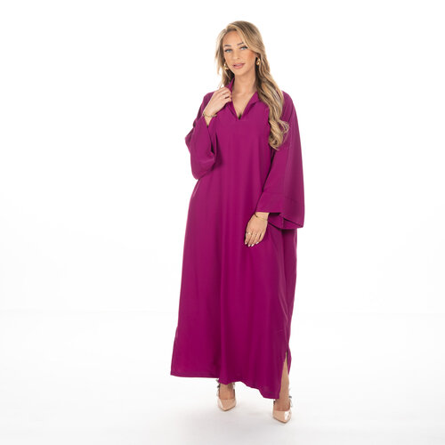 Abaya Sina Magenta