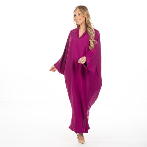 Abaya Sina Magenta