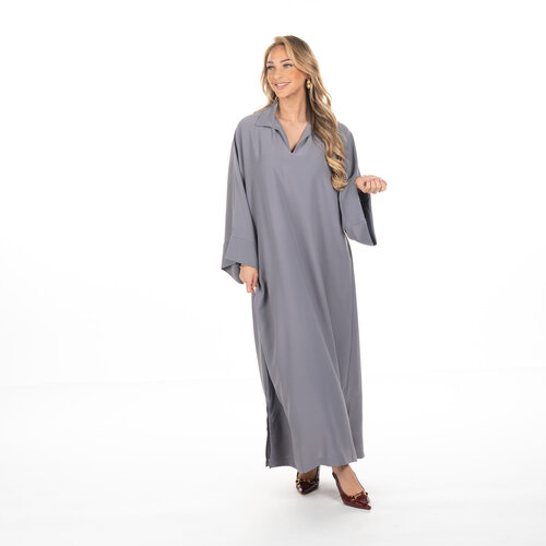Abaya Sina Grey Abaya Sina Grey