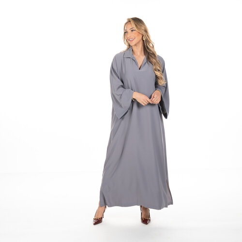 Abaya Sina Grey Abaya Sina Grey