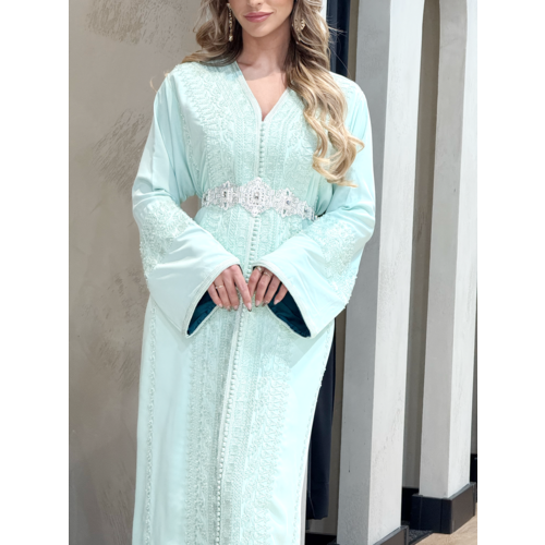 Caftan Lamyae Turquiose