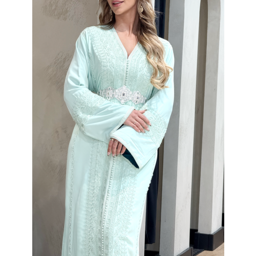 Caftan Lamyae Turquiose