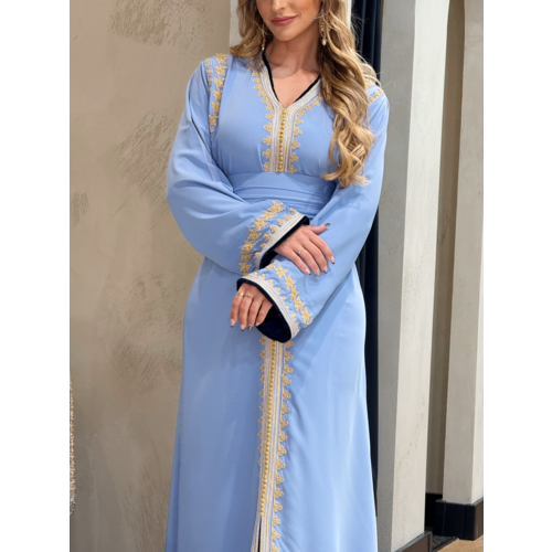 Caftan Razan Blue-Oxfordblue