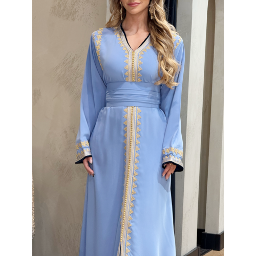 Caftan Razan Blue-Oxfordblue