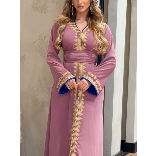 Caftan Razan Pink-Blue