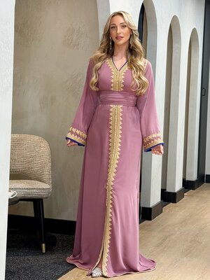 Caftan Razan Pink-Blue