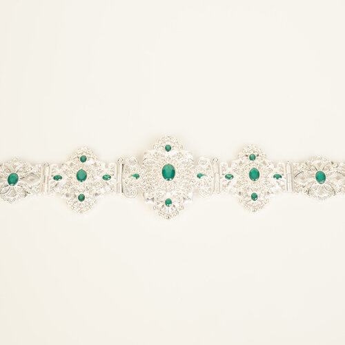 Zen  Silver / Green Belt