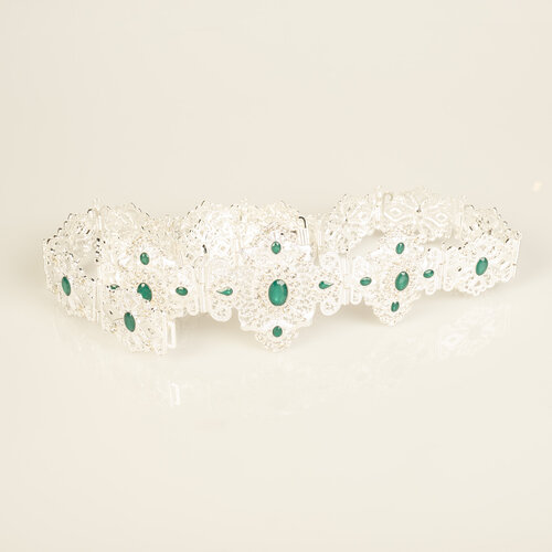 Zen Silver/Darkgreen Belt Zen Silver/Darkgreen Belt