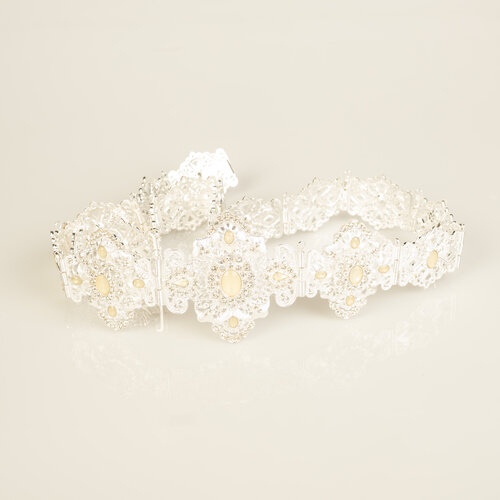 Zen Silver / Cream Belt Zen Silver / Cream Belt