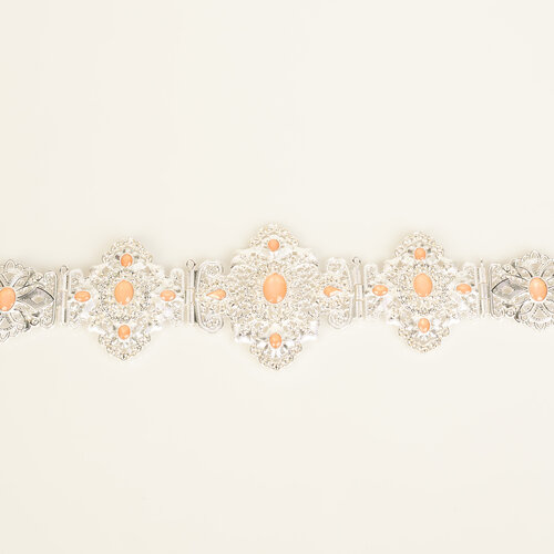 Zen  Silver / Pink Belt