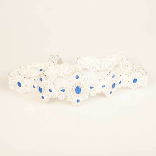Zen Silver / Royalblue Belt Zen Silver / Royalblue Belt