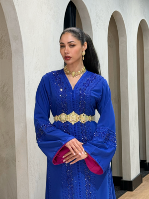 Caftan Silia Royalblue
