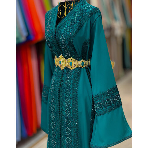 Caftan Silia teal Caftan Silia teal