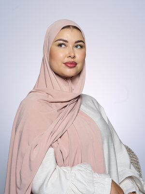 Premium Jersey Hijab Fin - Medium Tanny Premium Jersey Hijab Fin - Medium Tanny