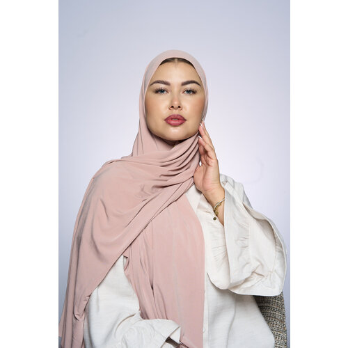 Premium Jersey Hijab Fin - Medium Tanny Premium Jersey Hijab Fin - Medium Tanny