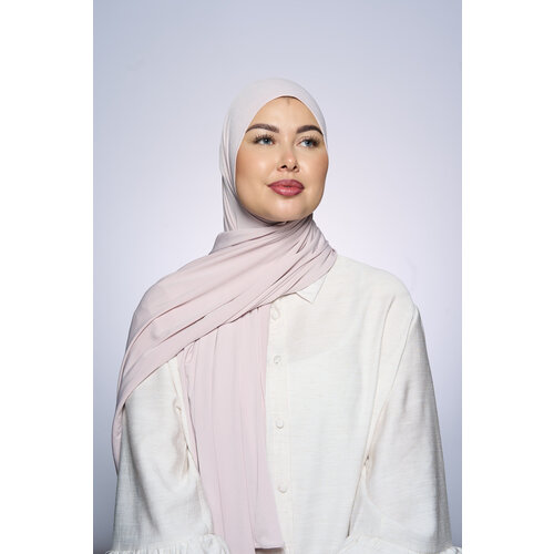 Premium Jersey Hijab Fin - Light Parel Premium Jersey Hijab Fin - Light Parel