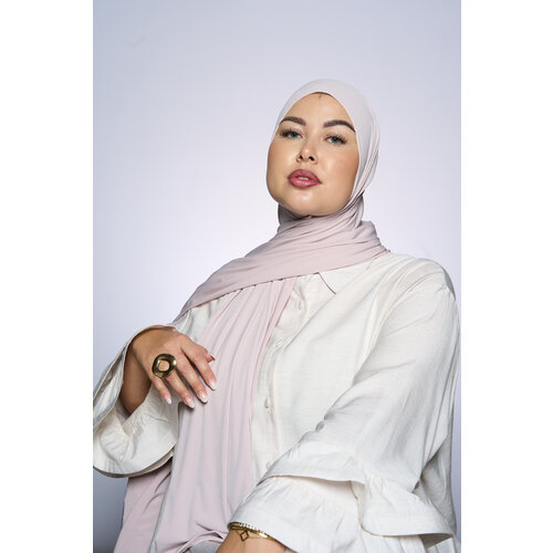 Premium Jersey Hijab Fin - Light Parel Premium Jersey Hijab Fin - Light Parel