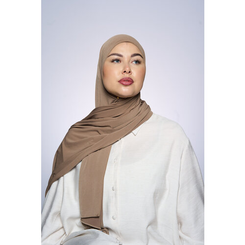 Premium Jersey Hijab Fin - Koper Roze Premium Jersey Hijab Fin - Koper Roze