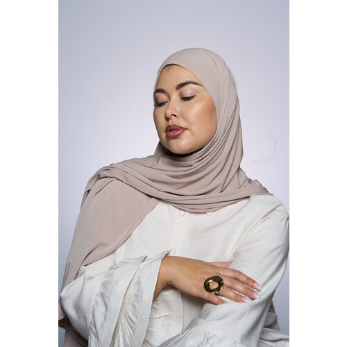 Premium Jersey Hijab Fin - Light Peach Premium Jersey Hijab Fin - Light Peach