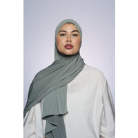 Premium Jersey Hijab Fin -  Latte Medium