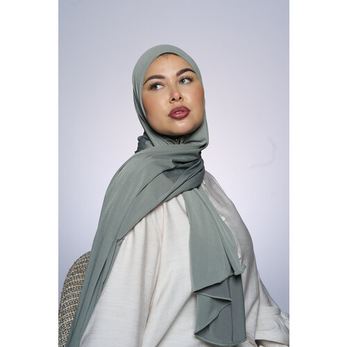 Premium Jersey Hijab Fin -  Latte Medium