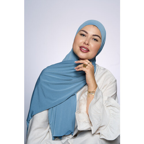 Premium Jersey Hijab Fin - Gray Premium Jersey Hijab Fin - Gray