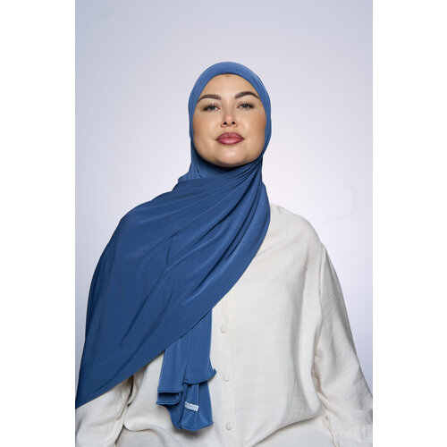 Premium Jersey Hijab Fin -  Dark Olive Gray