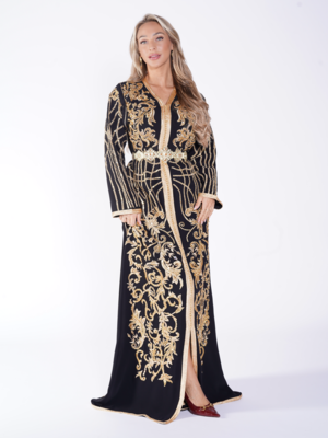 Caftan Liyana Black