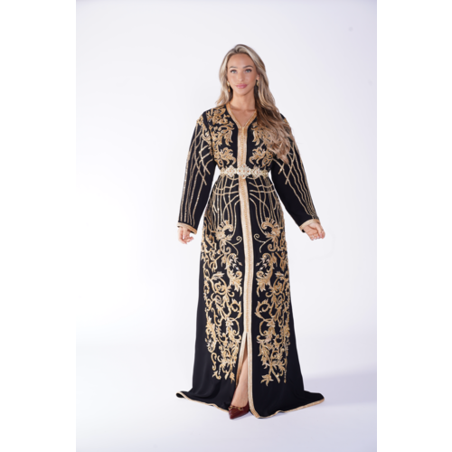 Caftan Liyana Black Caftan Liyana Black