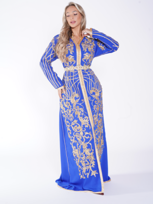 Caftan Liyana Royalblue