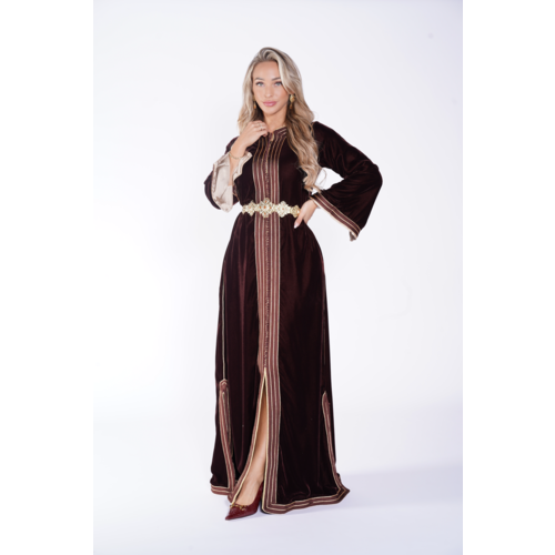 Caftan Farah Brown