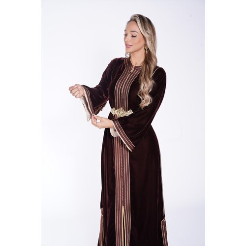 Caftan Farah Brown