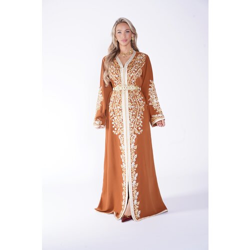 Caftan Ayanna Brown Caftan Ayanna Brown