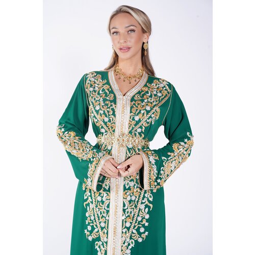 Caftan Ayanna Darkgreen Caftan Ayanna Darkgreen