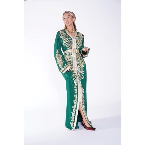 Caftan Ayanna Darkgreen Caftan Ayanna Darkgreen