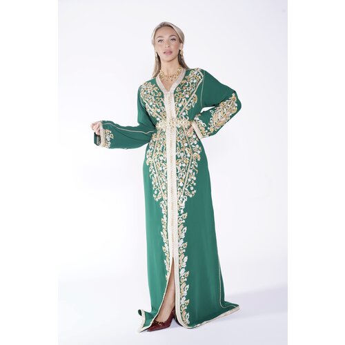 Caftan Ayanna Darkgreen Caftan Ayanna Darkgreen