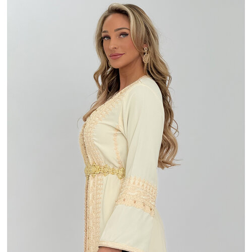 Caftan Lamyae  Cream