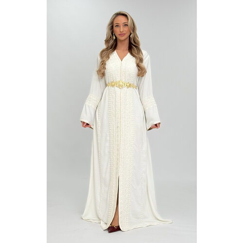 Caftan Lamyae Brokenwhite