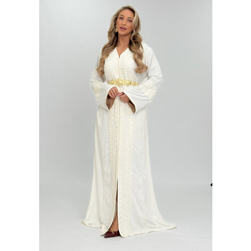 Caftan Lamyae Brokenwhite