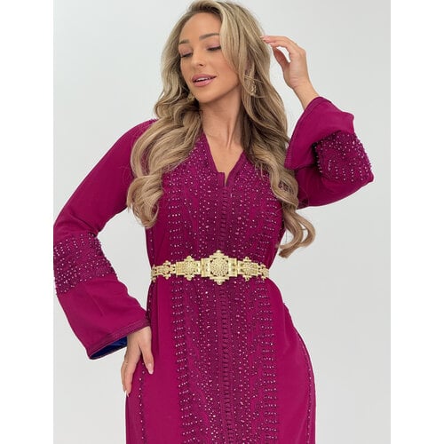 Caftan Lamyae Magenta Caftan Lamyae Magenta