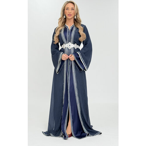 Caftan Hiba Oxfordblue