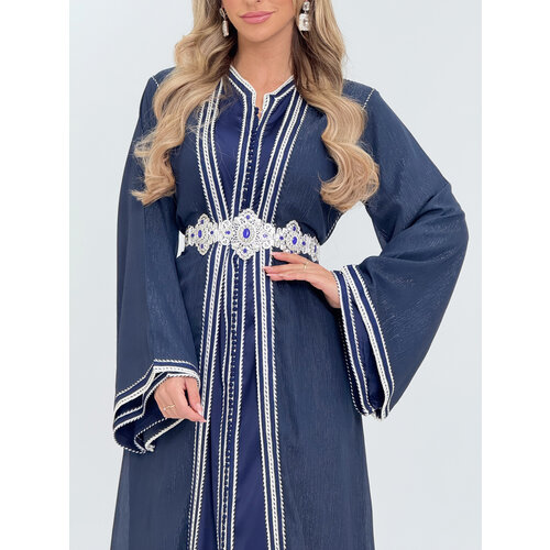 Caftan Hiba Oxfordblue