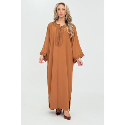 Caftan Nora Coffee Brown