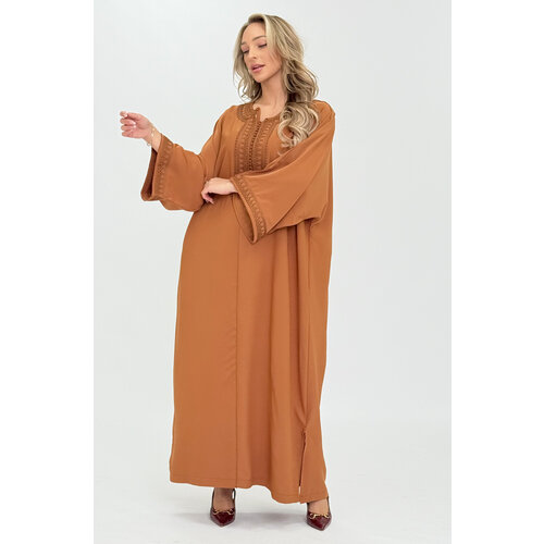 Caftan Nora Coffee Brown