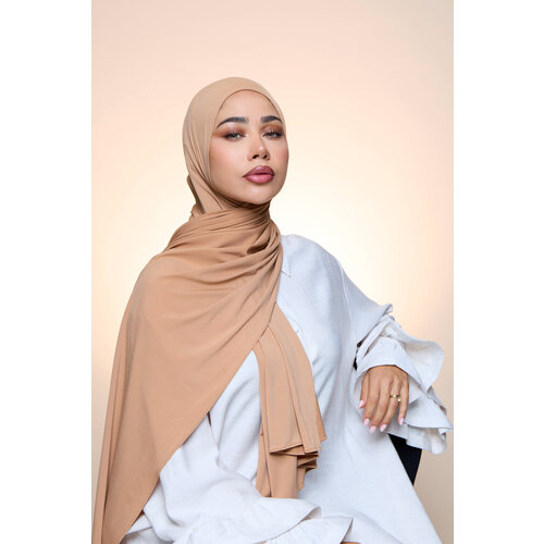 PREMIUM JERSEY HIJAB HERA - CARAMEL PREMIUM JERSEY HIJAB HERA - CARAMEL