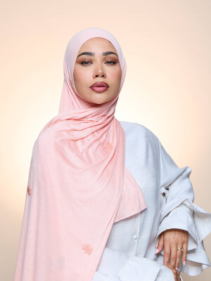Hijab Zaya spanish Pink Hijab Zaya spanish Pink